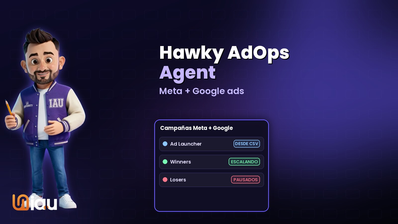 Hawky AdOps Agent: cómo lanzar y escalar anuncios Meta y Google con IA (guía 2026)